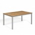 Aluminum And Wood Composite Restaurant Dining Tables Carrillo 63