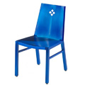 Aluminum Side Chair with Diamond Back 