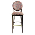 Bar Stool with Upholstered Seat and Back 932