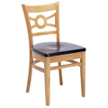 Beechwood Side Chair WC-733VR All Wood