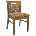 Beechwood Side Chair with Inset Back WC-928UR