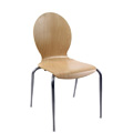 Bent Wood Nesting Side Chair N6-RD 