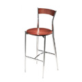 Café Twist Bar Stool with Wood Seat and Back 194 