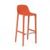 Eco Friendly Outdoor Restaurant Breakroom Chairs Emeco Broom 30 Barstool - Orange