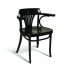 Eco Friendly Restaurant Beech Solid Wood Arm Chair 23 Series 
