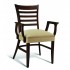 Eco Friendly Restaurant Beech Solid Wood Arm Chair CC105 Series