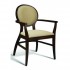 Eco Friendly Restaurant Beech Solid Wood Arm Chair CLARK Series 