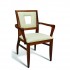 Eco Friendly Restaurant Beech Solid Wood Arm Chair REVEAL Series 