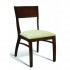 Eco Friendly Restaurant Beech Solid Wood Side Chair 185 Series