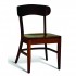 Eco Friendly Restaurant Beech Solid Wood Side Chair CC100 Series 