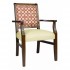 European Beech Solid Wood Restaurant Chairs Holsag Hudson Accent Armchair