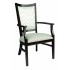 European Beech Solid Wood Restaurant Chairs Holsag Harlow Arm Chair