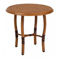 Glade Isle End Table With Thatch Top