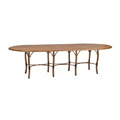 Glade Isle Large Dining Table With Thatch Top