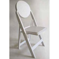 Louis Resin Folding and Stacking Chair - Black