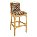 Rattan Bar Stool with Picture Back BS-403UR 