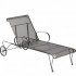 Wrought Iron Hospitality Chaise Lounges Universal Adjustable Chaise Lounge