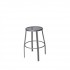 Wrought Iron Restaurant Barstools Universal Backless Bar Stool With Mesh Seat