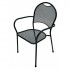 Wrought Iron Restaurant Chairs Barkley Arm Chair