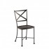 Wrought Iron Restaurant Chairs Cafe Classics Genoa Side Chair With Mesh Seat