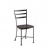 Wrought Iron Restaurant Chairs Cafe Classics Marsala Side Chair With Mesh Seat