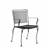 Wrought Iron Restaurant Chairs Constantine Dining Stacking Arm Chair
