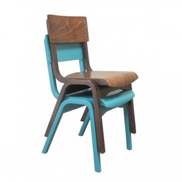 Beech Wood Stacking Restaurant Education Church Chairs