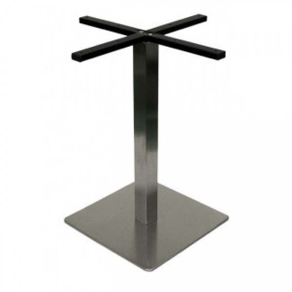 Commercial Outdoor Restaurant Table Bases Futura Stainless Steel Collection Table Bases