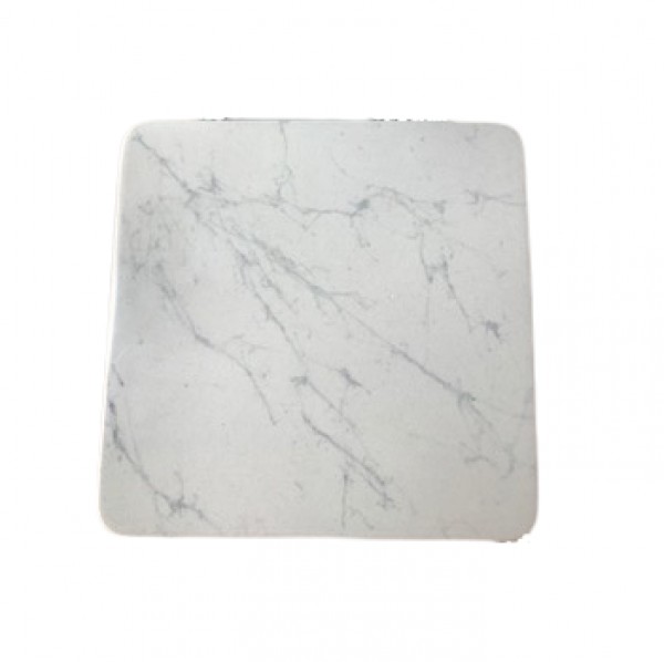 Fiberglass Carrara Marble Hospitality Table Tops