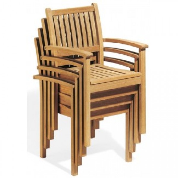 Teak Side and Arm Chairs