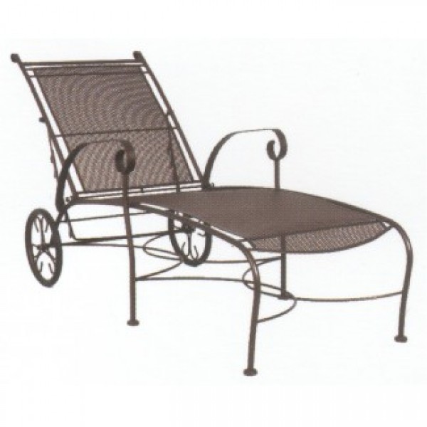 Wrought Iron Chaise Lounges