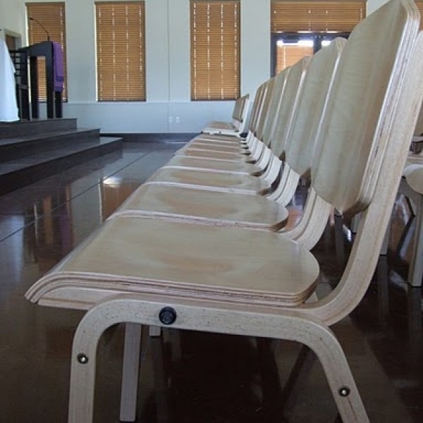 Custom all-wood design on this Holsag chair