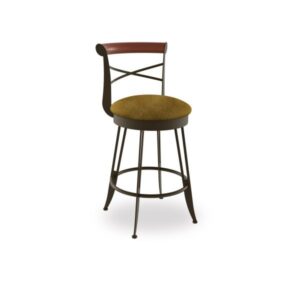 Historian Swivel Bar Stool