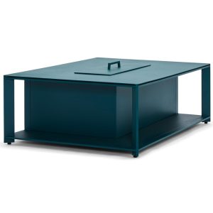 Essence Shelf Style Coffee Table Height Rectangular Fire Table