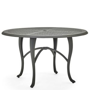 Hampton Cabriole Round 48" Dining Umbrella Table